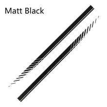 Load image into Gallery viewer, 2PCS Universal Car Side Skirt Decal Stickers Body Side Sports Racing Stripe Car Side Stripes Universal Racing Sticker Decals Side Stripe Skirts Stickers Body Side Graphics Vinyl Sticker Decals Racing Sport Automobiles Body Wrap Car Accessories