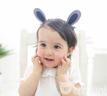 Load image into Gallery viewer, 2pcs/Set Cute Hair Clips For Girls Glitter Rainbow Felt Fabric Flowers Hairpins Cat Ears Bunny Barrettes Kids Hair Accessories for Halloween Parties Cosplay for Girls