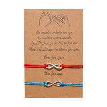 Load image into Gallery viewer, 2pcs/set Simple Matching Adjustable Rope Bracelet Set For Women New Minimalist String Couple Bracelets Friendship Jewelry Gift Handmade Adjustable Braided Rope Bracelets Lucky Wish Jewelry