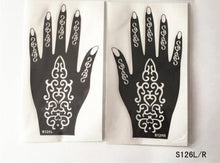 Load image into Gallery viewer, 2Pcs/Set Temporary Womens Tattoo 25 Luxury Designs Body Art Waterproof Tattoo For Hands Wedding Party