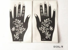 Load image into Gallery viewer, 2Pcs/Set Temporary Womens Tattoo 25 Luxury Designs Body Art Waterproof Tattoo For Hands Wedding Party