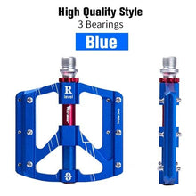 Load image into Gallery viewer, 3 Bearings Bicycle Pedals Ultralight Anti-Slip Road Pedal Cycling Sealed Bearing Bike Pedals Accessories Bearings Pedals For Bicycle Lightweight Bicycle Pedals Of Road Bikes
