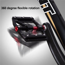 Load image into Gallery viewer, 3 Bearings Bicycle Pedals Ultralight Anti-Slip Road Pedal Cycling Sealed Bearing Bike Pedals Accessories Bearings Pedals For Bicycle Lightweight Bicycle Pedals Of Road Bikes