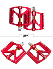 Load image into Gallery viewer, 3 Bearings Bicycle Pedals Ultralight Anti-Slip Road Pedal Cycling Sealed Bearing Bike Pedals Accessories Bearings Pedals For Bicycle Lightweight Bicycle Pedals Of Road Bikes