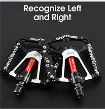 Load image into Gallery viewer, 3 Bearings Bicycle Pedals Ultralight Anti-Slip Road Pedal Cycling Sealed Bearing Bike Pedals Accessories Bearings Pedals For Bicycle Lightweight Bicycle Pedals Of Road Bikes