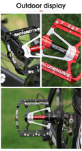Load image into Gallery viewer, 3 Bearings Bicycle Pedals Ultralight Anti-Slip Road Pedal Cycling Sealed Bearing Bike Pedals Accessories Bearings Pedals For Bicycle Lightweight Bicycle Pedals Of Road Bikes