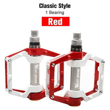 Load image into Gallery viewer, 3 Bearings Bicycle Pedals Ultralight Anti-Slip Road Pedal Cycling Sealed Bearing Bike Pedals Accessories Bearings Pedals For Bicycle Lightweight Bicycle Pedals Of Road Bikes