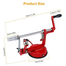 Load image into Gallery viewer, 3-in-1 Apple Peeler Manual Rotation