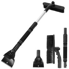 Load image into Gallery viewer, 3-in-1 Extendable Windshield Ice Scraper