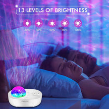 Load image into Gallery viewer, 3-in-1 Galaxy Night Light Projector with Remote Control