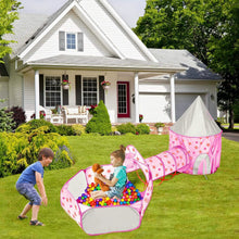 Load image into Gallery viewer, 3-in-1 Kids Play Tent Ball Pit Set