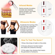Load image into Gallery viewer, 3-in-1 Multifunctional EMS Infrared Massager Fat Remover