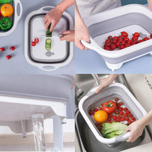 Load image into Gallery viewer, 3-in-1 Multifunctional Foldable Cutting Board
