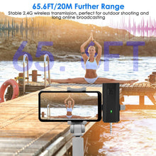Load image into Gallery viewer, 3-in-1 Wireless Clip On Microphone Omnidirectional Noise Reduction Plug