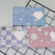 Load image into Gallery viewer, 3 Inch Card Binder Photo Album Butterfly Love Hollow 40 Pockets Name Card Book Photo Album Card Photocard Card ID Holder Photo Albums Family Anniversary Gift For Couple