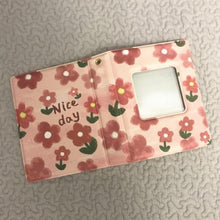 Load image into Gallery viewer, 3 Inch Mini Photo Album 32 Pockets Square Hollow Card Holder Bronzing Stars Picture Storage Case PVC Photocard Holder DIY Photo Albums Birthday Gift Family Scrapbook Albums Family Anniversary Gift For Couple