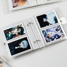 Load image into Gallery viewer, 3 Inch Polaroid Photo Album Cute Bear Transparent Jewelry Small Card Collection Storage Book Mini Leaf Scrapbook Paper Baby Family Scrapbook Albums