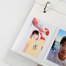 Load image into Gallery viewer, 3 Inch Polaroid Photo Album Cute Bear Transparent Jewelry Small Card Collection Storage Book Mini Leaf Scrapbook Paper Baby Family Scrapbook Albums