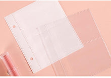 Load image into Gallery viewer, 3 Inch Polaroid Photo Album Cute Bear Transparent Jewelry Small Card Collection Storage Book Mini Leaf Scrapbook Paper Baby Family Scrapbook Albums