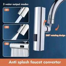 Load image into Gallery viewer, 3-Mode Leakproof Sink Faucet Adapter - Durable Copper Construction for Kitchen and Bathroom