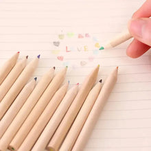 Load image into Gallery viewer, 3-Pack: 12-Color Cute Pencils Creative Stationery Cute Bear