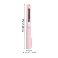 Load image into Gallery viewer, 3-Pack: 2-in-1 Pen Style Scissors with Paper Cutter