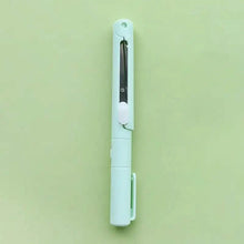 Load image into Gallery viewer, 3-Pack: 2-in-1 Pen Style Scissors with Paper Cutter