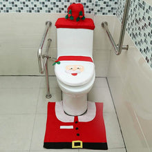 Load image into Gallery viewer, 3-Pack: Christmas Fancy Christmas Home Bathroom Decor Set