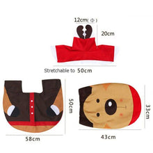 Load image into Gallery viewer, 3-Pack: Christmas Fancy Christmas Home Bathroom Decor Set
