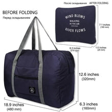 Load image into Gallery viewer, 3-Pack: Compact & Stylish Foldable Travel Storage Bag
