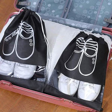 Load image into Gallery viewer, 3-Pack: Drawstring Shoe Storage Bag