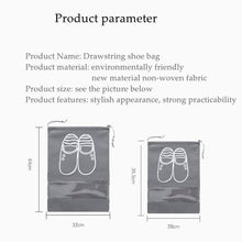 Load image into Gallery viewer, 3-Pack: Drawstring Shoe Storage Bag