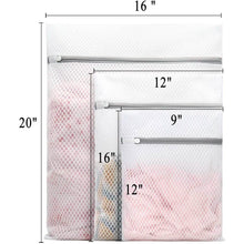 Load image into Gallery viewer, 3-Pack: Durable Honeycomb Mesh Laundry Bags