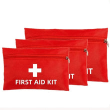 Load image into Gallery viewer, 3-Pack: First Aid Kit Bags Nurse Red Medical Tools Bag