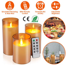 Load image into Gallery viewer, 3-Pack: Flameless Battery Operated Candles