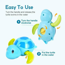 Load image into Gallery viewer, 3-Pack: Fun Swimming Turtle Bath Toy
