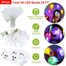 Load image into Gallery viewer, 3-Pack: Halloween String Light Decorations