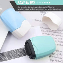 Load image into Gallery viewer, 3-Pack: Identity Protection Roller Stamp