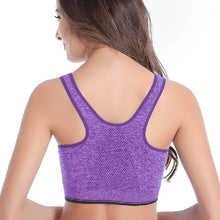 Load image into Gallery viewer, 3-Pack : Incredible Endurance Front-Zip Sports Bra