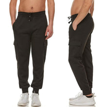 Load image into Gallery viewer, 3-Pack: Men's Jogger Pants with Cargo Pockets