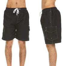 Load image into Gallery viewer, 3-Pack: Men's Quick-Dry Swim Shorts