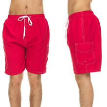 Load image into Gallery viewer, 3-Pack: Men's Quick-Dry Swim Shorts
