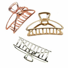 Load image into Gallery viewer, 3-Pack: Metal Hair Clips