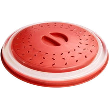 Load image into Gallery viewer, 3-Pack: OUZIFISH 10.5 inch Collapsible Food Plate Lid Cover