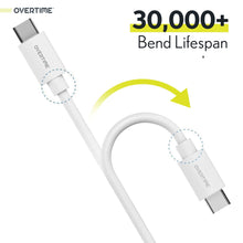 Load image into Gallery viewer, 3-Pack: Overtime iOS Compatible Charger 10ft USB-C Charging Cord