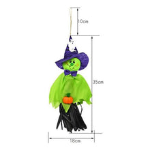 Load image into Gallery viewer, 3-Pack: Scarecrow Horror Ghost Pendant Halloween Decor
