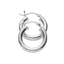 Load image into Gallery viewer, 3-Pack: Sterling Silver Hoop Earrings