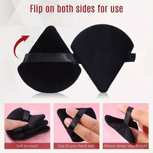 Load image into Gallery viewer, 3-Pack: Triangle Powder Puff for Loose Powder and Liquid Cosmetic