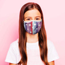 Load image into Gallery viewer, 3-Pack: Two-Layer Reusable Kids Face Mask with Adjustable Earloop