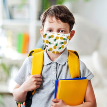 Load image into Gallery viewer, 3-Pack: Two-Layer Reusable Kids Face Mask with Adjustable Earloop